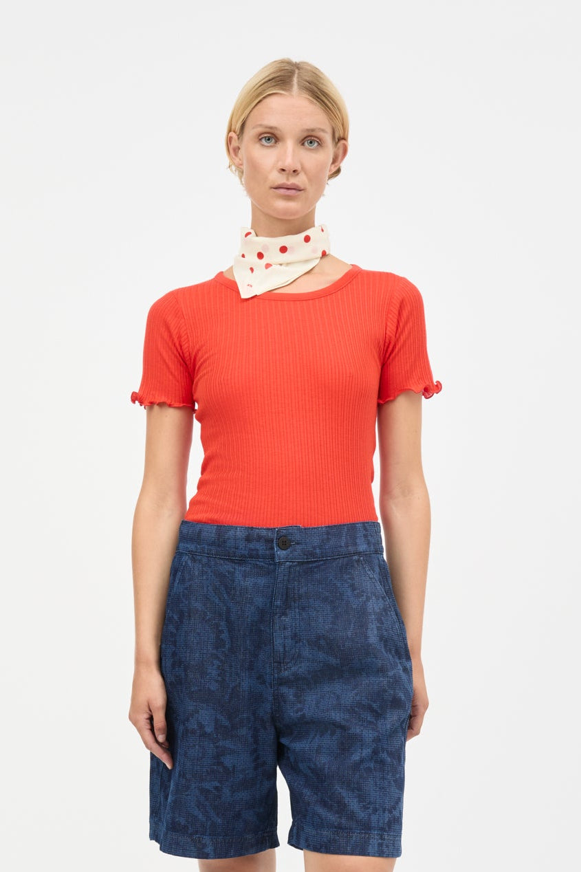 Pointella Trixy t-shirt - Fiery Red